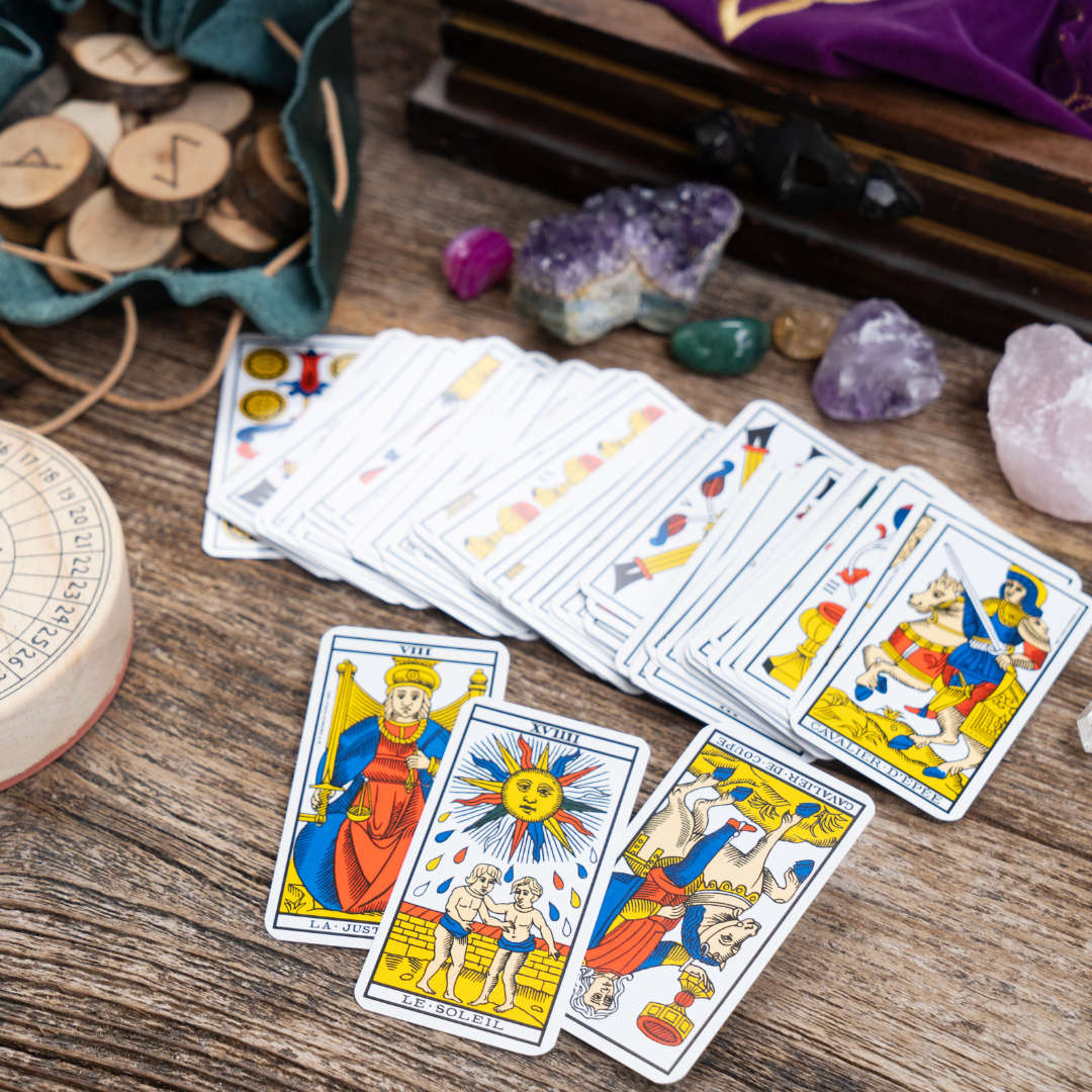 Kleine Tarotlegung